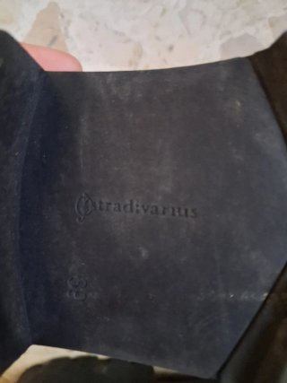 Zapatos de vestir Stradivarius negros