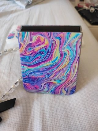 Cover Samsung Z Flip 7 FEMarmo Colorato