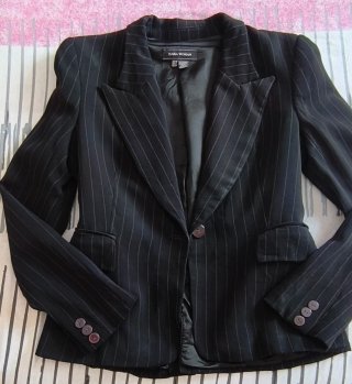 Traje Raya Diplomática Zara Mujer Negro