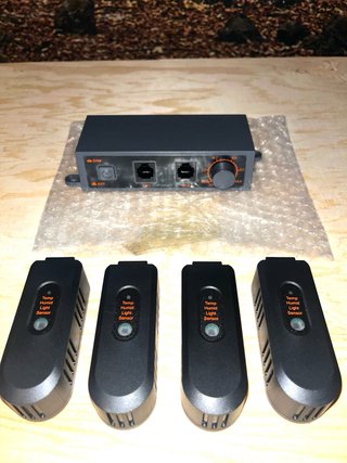 Kit Dimmer Controlador LED Cultivo + 4 Sensores