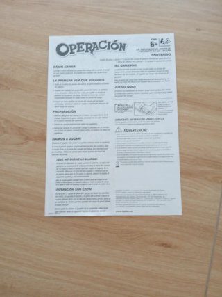Juego Operación Hasbro Gaming