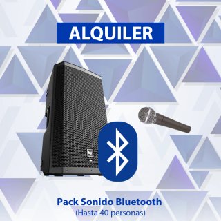 Alquiler Pack Sonido Bluetooth
