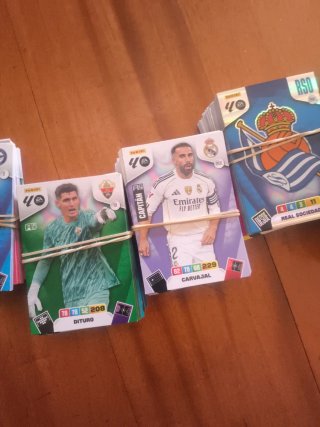 Lote cromos Adrenalyn 25-26