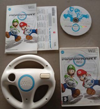 Mario Kart Wii con volante