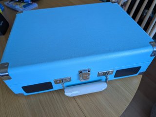 Giradischi Crosley Valigetta Blu Vintage