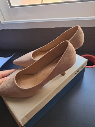 Zapatos tacón Marypaz beige Talla 37
