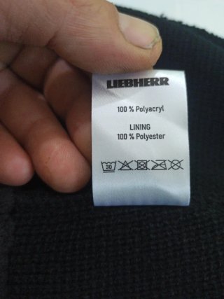 Gorra Liebherr Negra