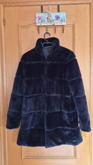 Chaquetón negro Easy Wear