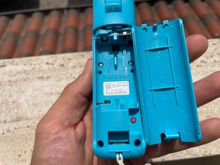 Telecomando Controller Nintendo Wii Celeste Origin