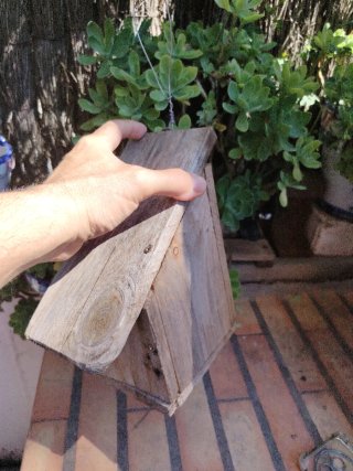 Casette in legno per uccelli