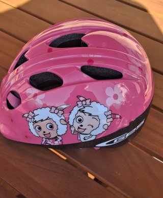 Casco Ges Niña Rosa Ovejas
