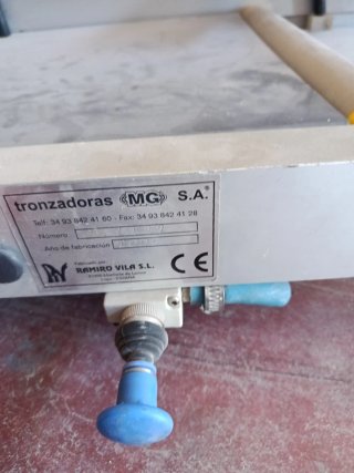 Tope medidor camino de rodillos MG