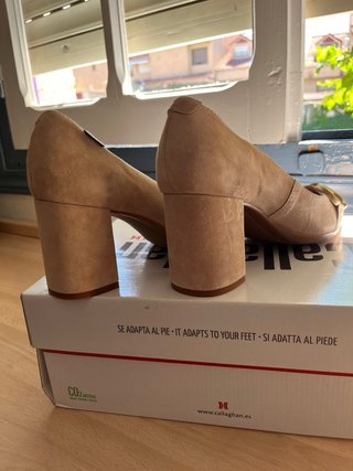 Scarpe Callaghan eleganti taglia 38 donna beige