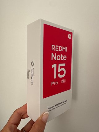 Caja xiaomi Redmi Note 15 Pro 5G