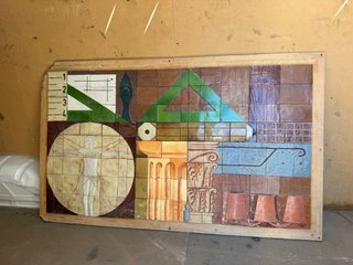 Mural mosaico 1985 cerámica