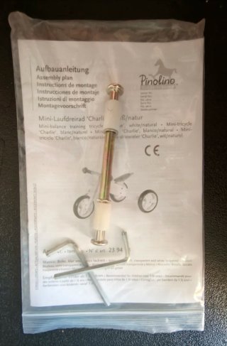 Bici in legno per bambini Pinolino