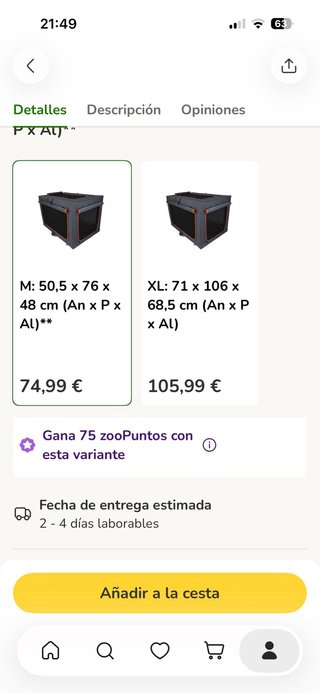 Caseta plegable para mascotas
