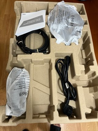3 Monitor AOC 24,5 Pollici Nero