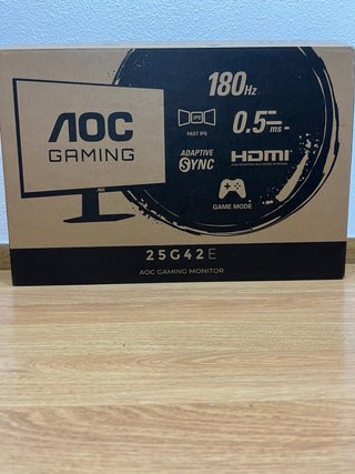 3 Monitor AOC 24,5 Pollici Nero