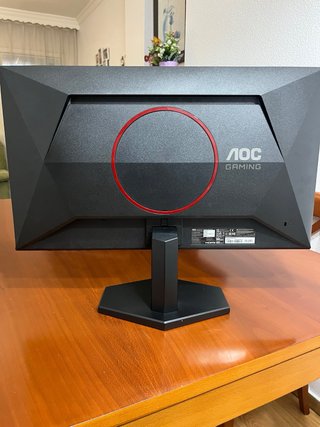 3 Monitor AOC 24,5 Pollici Nero