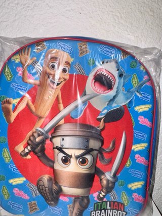 Mochila y Estuche Italian Brainrot