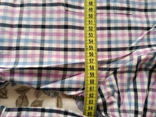 Camisa cuadros Cortefiel XL
