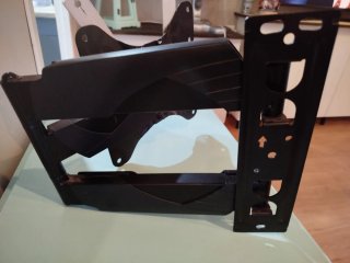 Soporte TV Brazo Extensible Negro