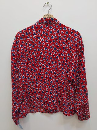 Camiseta Cortefiel Estampado Corazones