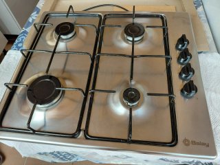 Encimera de gas Balay 4 fogones acero inoxidable