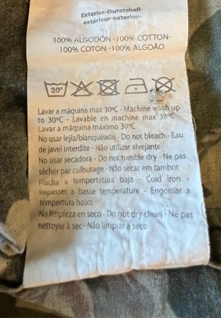 Camisa Scalpers Estampada Manga Corta Talla L