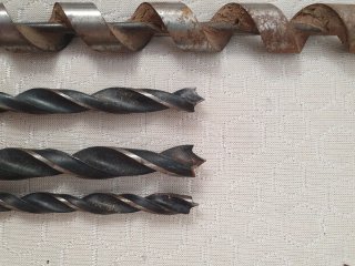 Lote Brocas Largas Madera y Escofina