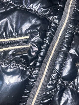 Chaqueta Plumas Norway Negra Brillante