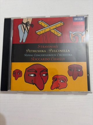 CD Stravinsky Petrushka Pulcinella Decca