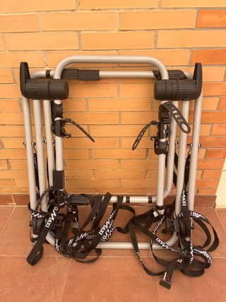 Portabicicletas Decathlon usado en Scenic.