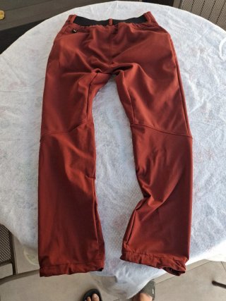 Pantalón trekking Salewa mujer granate