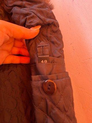 Abrigo vintage piel conejo Levy & Co
