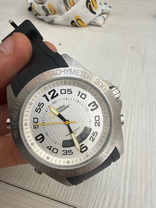 TAG Heuer Reloj Negro y Plateado