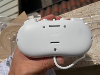 Nintendo Wii Classic Controller Bianco