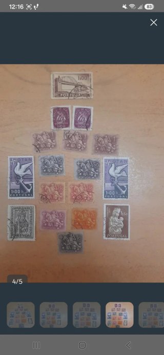 Filatelia: Francobolli del Portogallo