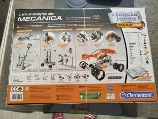 Laboratorio de Mecánica Clementoni (3 libros)