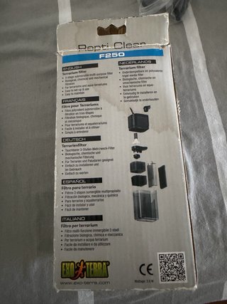 Filtro Repti Clear F250 Exo Terra