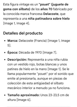 Muñeca vintage años 70 - Delacoste