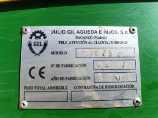 Sembradora Gil 3m con preparador