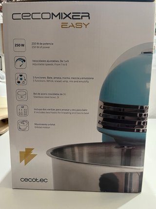 Batidora Cecotec Cecomixer Easy Azul