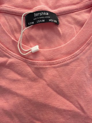 Top Bershka Rosa Talla M