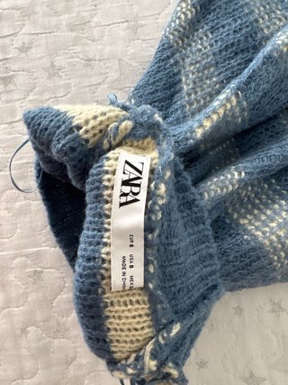 Jersey Zara rayas azul y blanco
