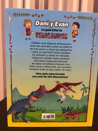 Libro Dani y Evan: La guía total de Dinosaurios