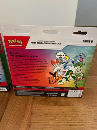 2 Collezioni Pokemon Primi Compagni Avventura