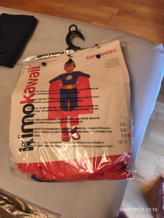 Disfraz Superzings Talla 7-9