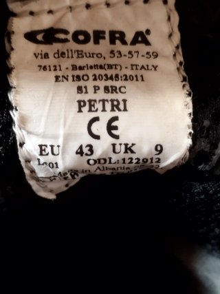 Zapatos Cofra Negro/Gris